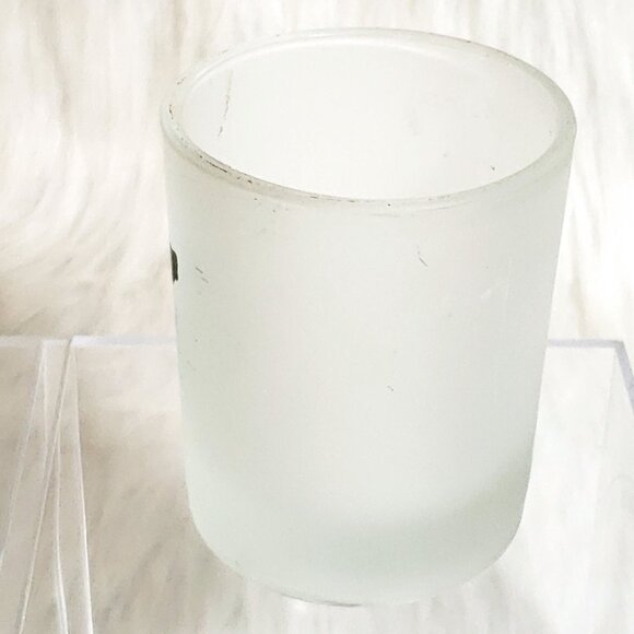 Vintage Mushroom Art Frosted Glass Tea Light Boho Natural Candle Holder - Picture 3 of 11